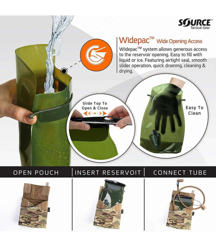 ΣΥΣΤΗΜΑ ΕΝΥΔΑΤΩΣΗΣ SOURCE KANGAROO 1 LTR MULTICAM