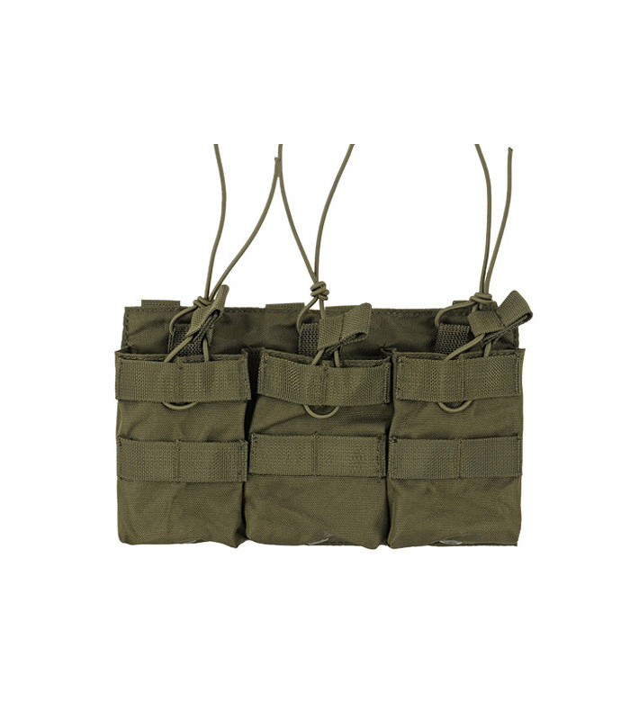 Τριπλή Θήκη Γεμιστήρων 8Fields Open Triple Magazine Pouch 7.62 Ανοιχτή MOLLE | Sabotage Oddal