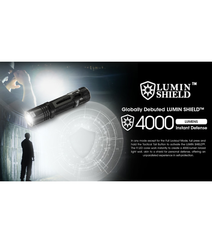 ΦΑΚΟΣ LED NITECORE EDC33, 4000Lumens, UHi LED