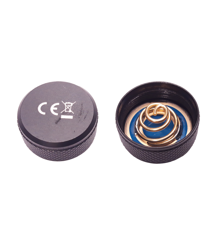 Tail cap για φακούς Nitecore E4K - Βιδωτό καπάκι ουράς με ελατήριο