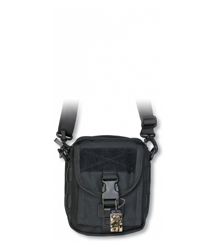 Τσαντάκι ώμου Barbaric Tactical, Molle, Black, 34895-ΝΕ