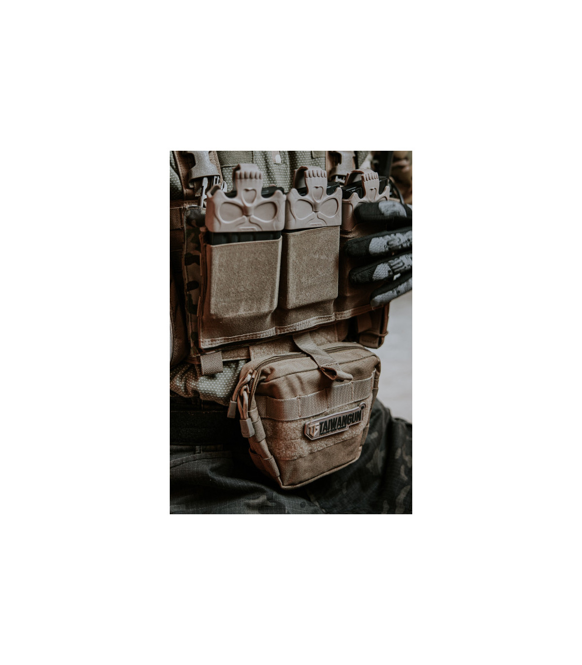 Κάτω Θήκη Για Plate Carrier 8Fields Drop Down Under Zip Pouch For Plate Carrier Με Φερμουάρ | Sabotage Oddal