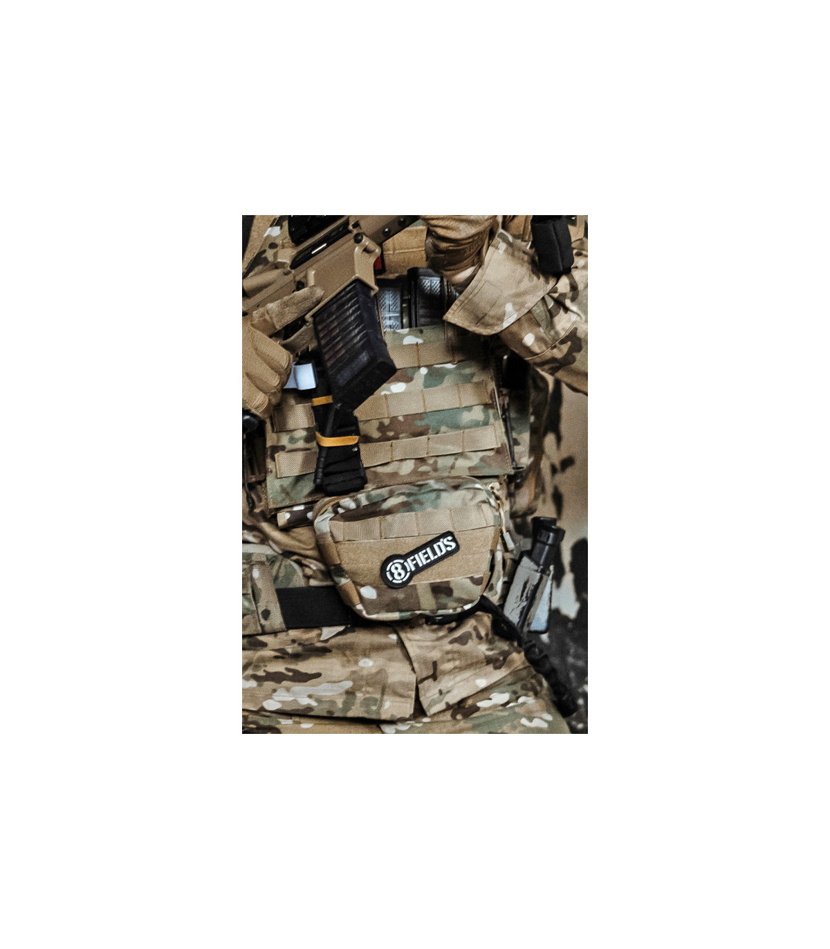 Κάτω Θήκη Για Plate Carrier 8Fields Drop Down Under Zip Pouch For Plate Carrier Με Φερμουάρ | Sabotage Oddal