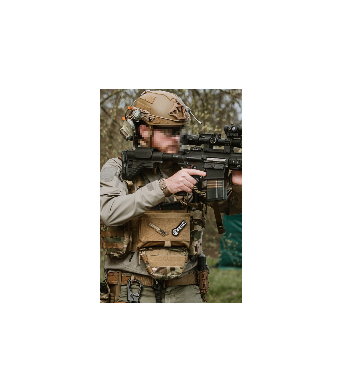 8Fields Drop Down Under Zip Pouch For Plate Carrier | Sabotage Oddal
