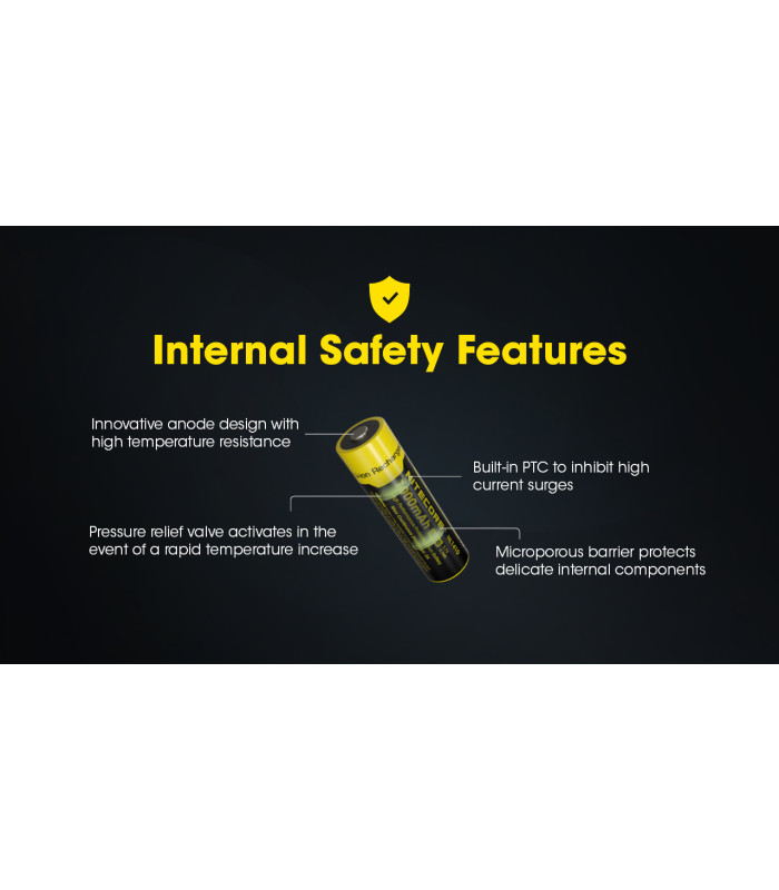 ΜΠΑΤΑΡΙΑ NITECORE NL1410 , 14500 , 1000ma