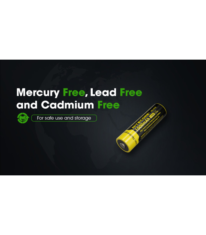 ΜΠΑΤΑΡΙΑ NITECORE NL1410 , 14500 , 1000ma