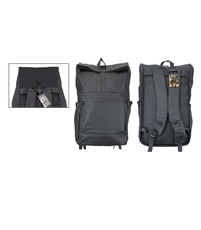 Σακίδιο πλάτης Barbaric black folding rucksack