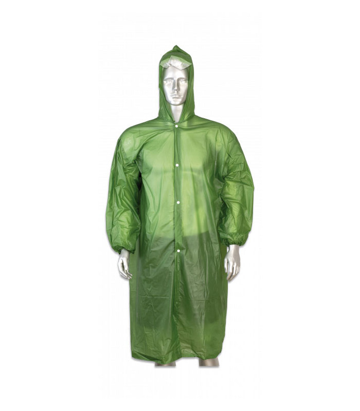 ΑΔΙΑΒΡΟΧΟ Πανοφόρι BARBARIC Πράσινο Διάφανο