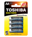 ΜΠΑΤΑΡΙΑ TOSHIBA High Power Alkaline, LR06 AA BL4 (τιμή τετράδας)