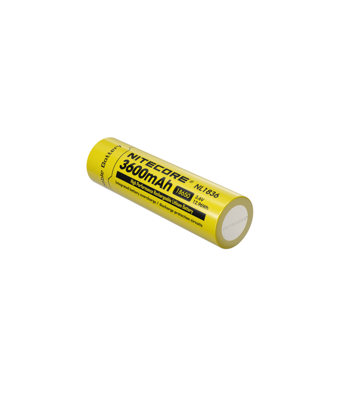 ΜΠΑΤΑΡΙΑ NITECORE 18650 / 3600mAh (τιμή τεμαχίου), NL1836