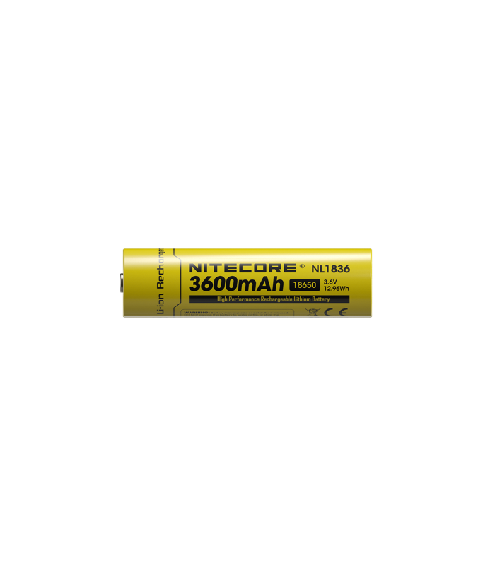 ΜΠΑΤΑΡΙΑ NITECORE 18650 / 3600mAh (τιμή τεμαχίου), NL1836