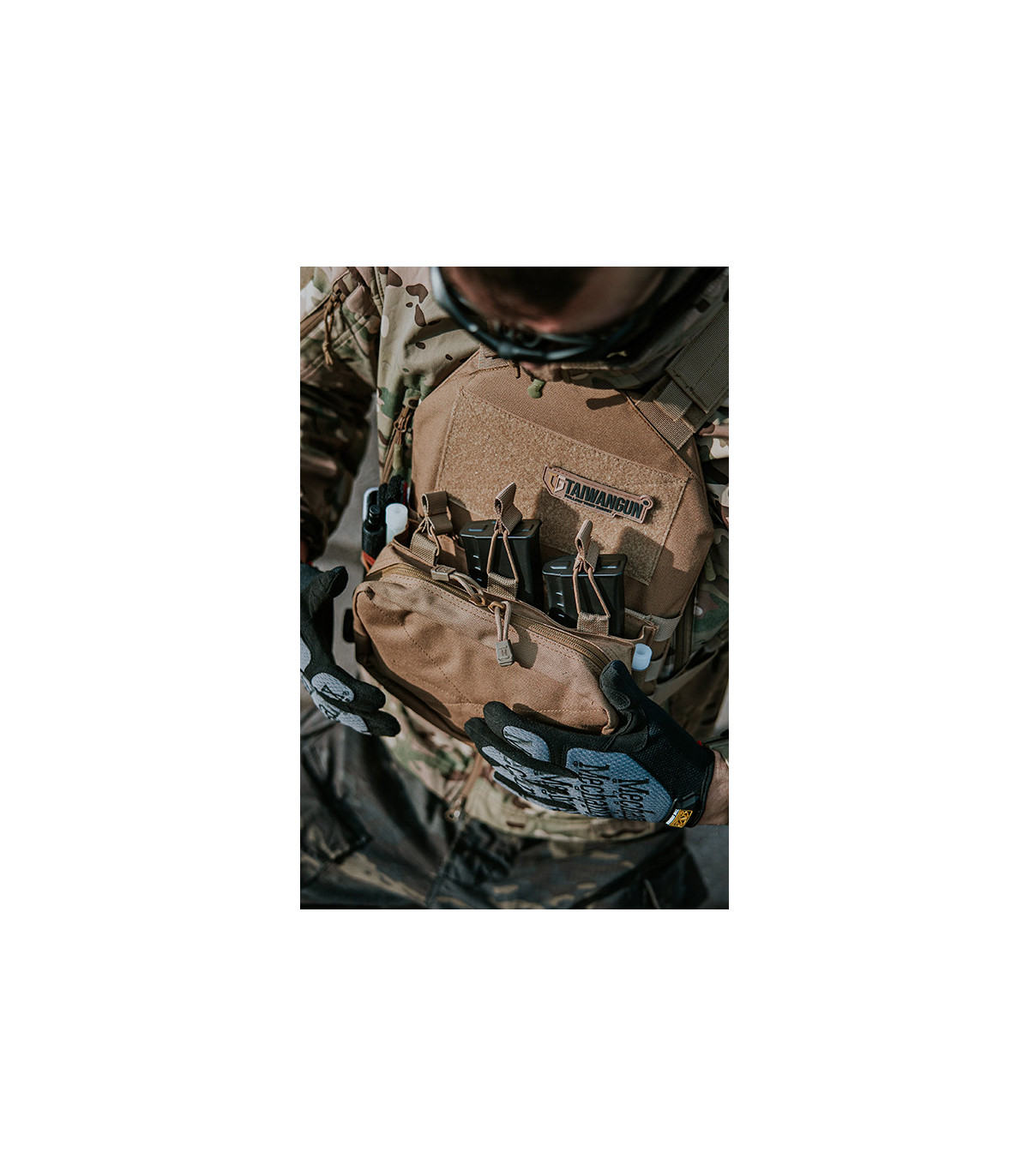 8Fields MOLLE Triple Rifle Mag/GP Pouch | Sabotage Oddal