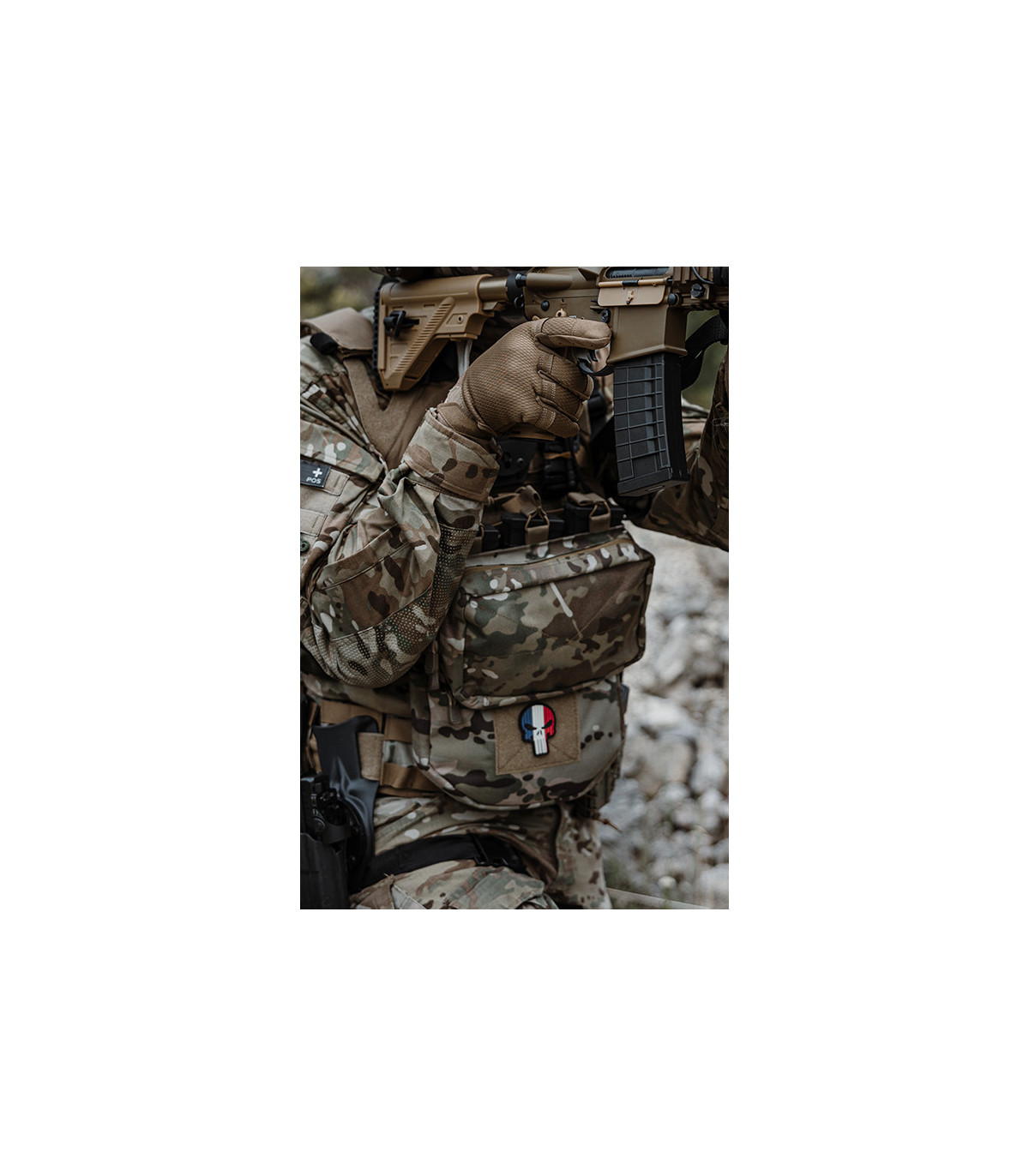 8Fields MOLLE Triple Rifle Mag/GP Pouch | Sabotage Oddal