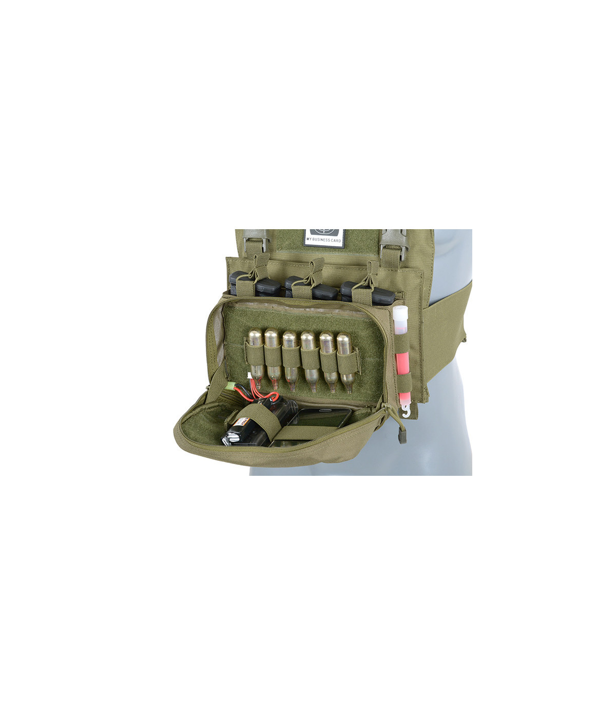 8Fields MOLLE Triple Rifle Mag/GP Pouch | Sabotage Oddal