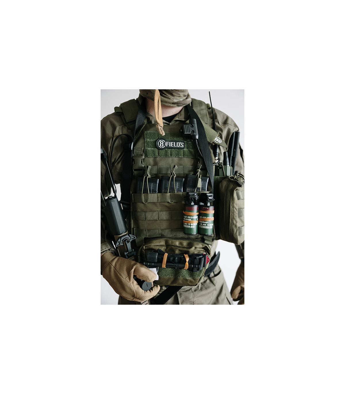 Γιλέκο Plate Carrier 8Fields Buckle Up Assault Plate Carrier Cummerbund Με Buckle Up Σύστημα | Sabotage Oddal