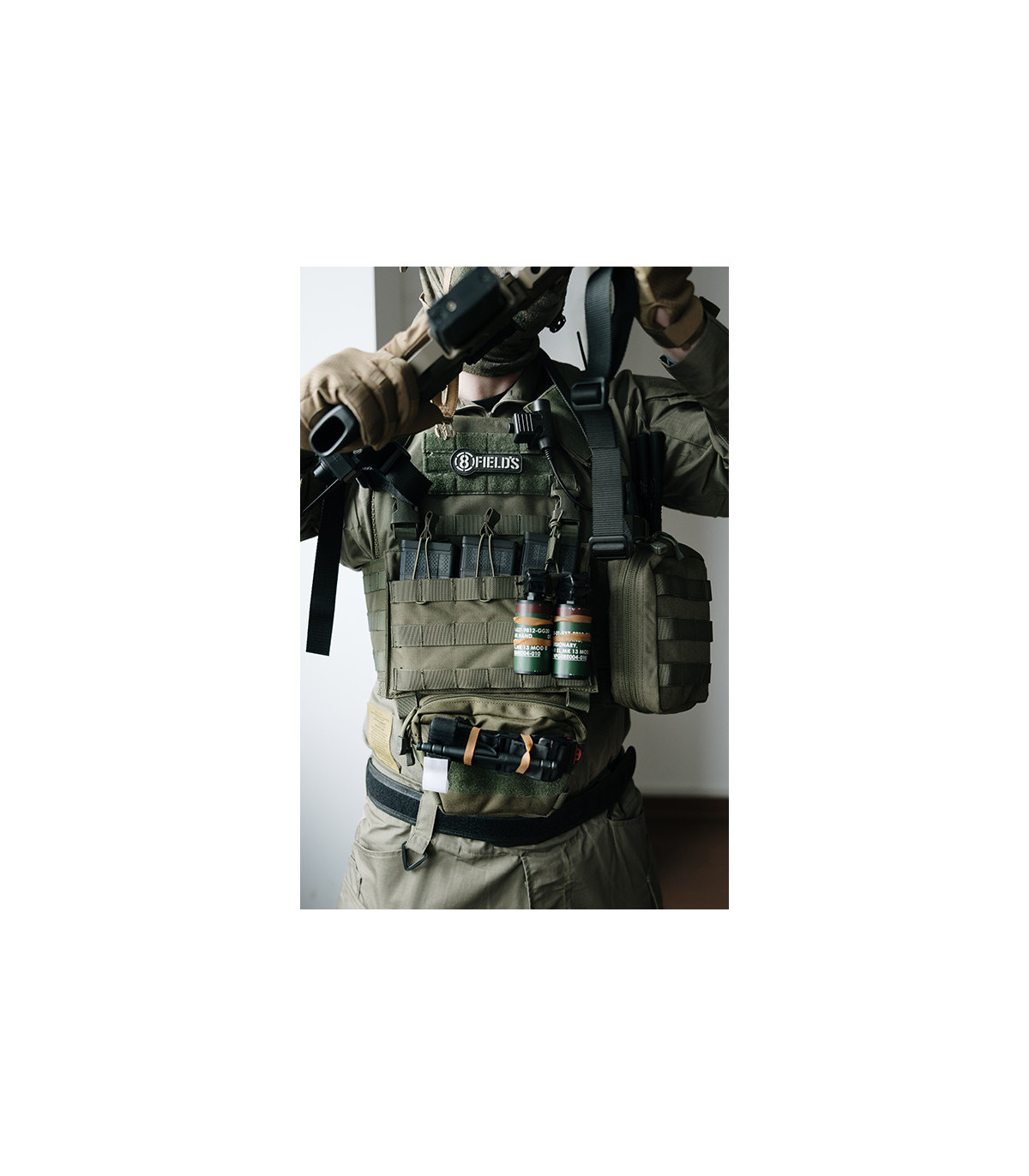 Γιλέκο Plate Carrier 8Fields Buckle Up Assault Plate Carrier Cummerbund Με Buckle Up Σύστημα | Sabotage Oddal