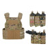 Γιλέκο Plate Carrier 8Fields Buckle Up Assault Plate Carrier Cummerbund Με Buckle Up Σύστημα | Sabotage Oddal