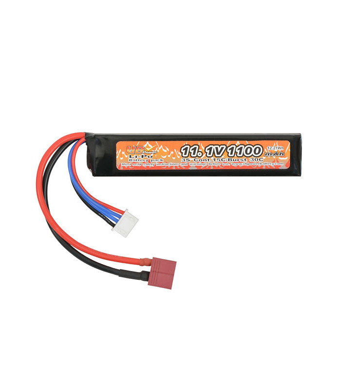 VB Power Battery Li-Po 1100mAh 11,1V 15/30C T-Connector | Sabotage Oddal