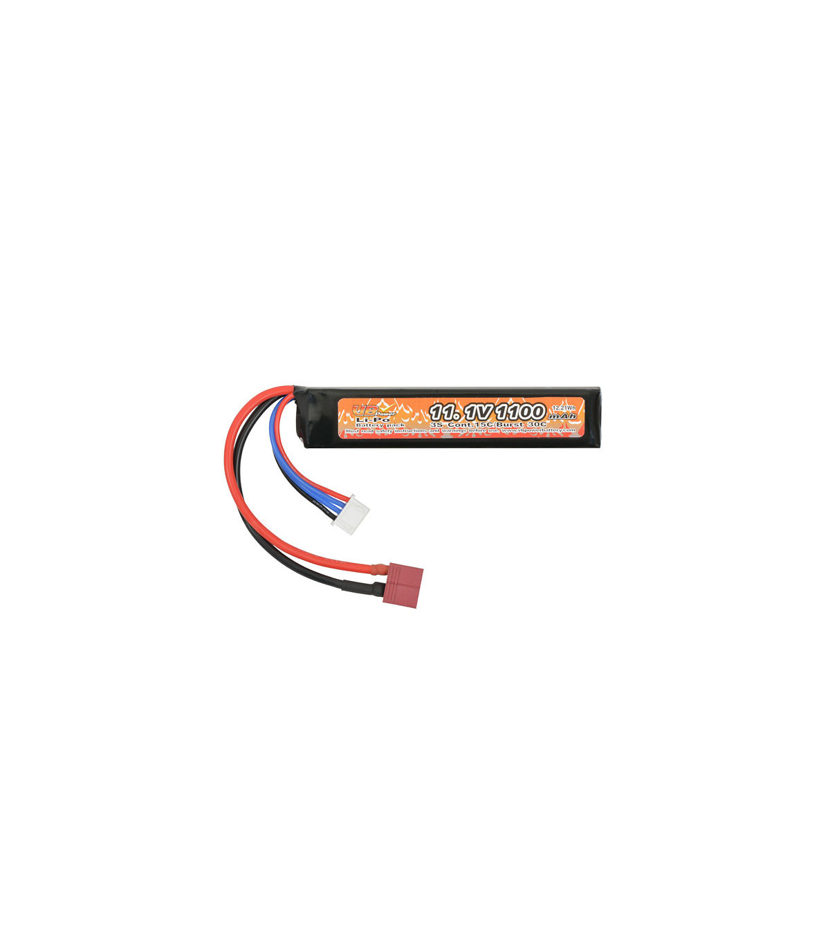 Μπαταρία VB Power Battery Li-Po 1100mAh 11,1V 15/30C T-Connector | Sabotage Oddal