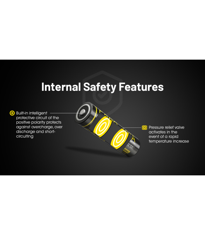 ΜΠΑΤΑΡΙΑ NITECORE 21700/ 5300mAh / HPI (τιμή τεμαχίου)