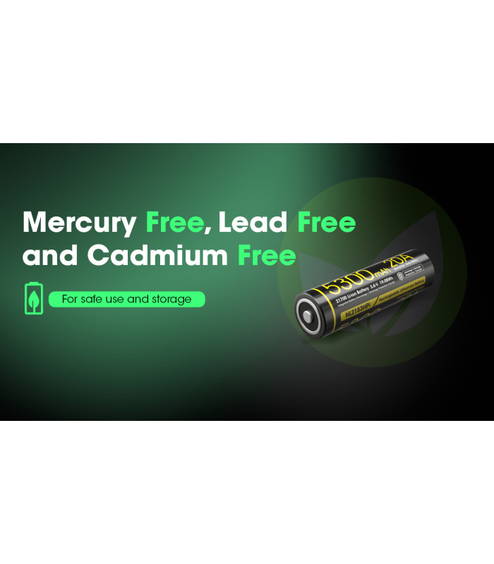 ΜΠΑΤΑΡΙΑ NITECORE 21700/ 5300mAh / HPI (τιμή τεμαχίου)