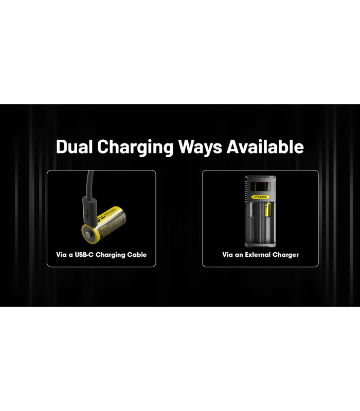 ΜΠΑΤΑΡΙΑ NITECORE RCR123A / 950mAh (τιμή τεμαχίου)