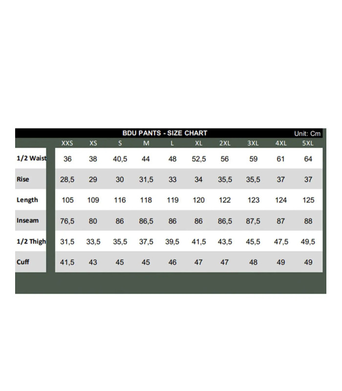Fostex BDU Pants Lightweight | Sabotage Oddal