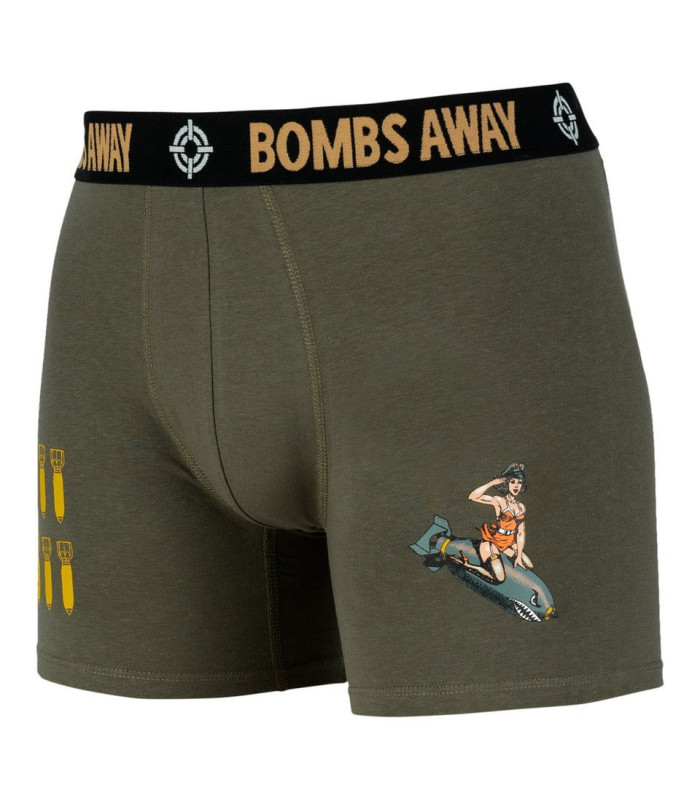 Μπόξερ Εσώρουχο Fostex Boxershort BOMBS AWAY Με Ελαστική Μέση | Sabotage Oddal