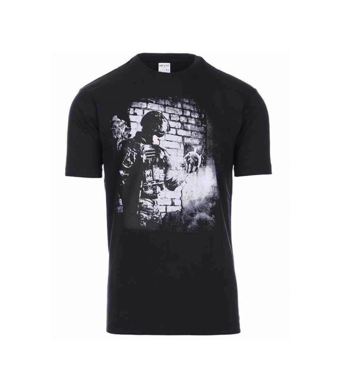 101 INC Soldier Skull T-Shirt Cotton Short Sleeve | Sabotage Oddal