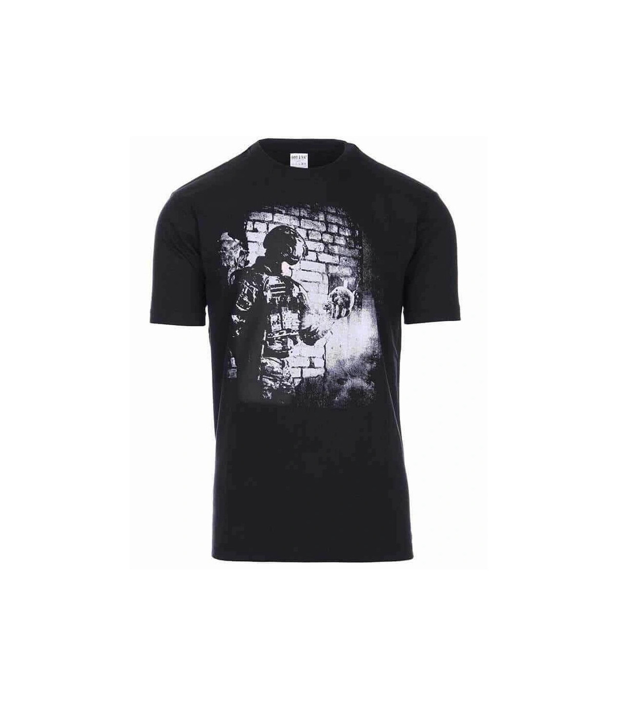 Μπλούζακι 101 INC Soldier Skull T-Shirt Βαμβακερό Κοντομάνικο | Sabotage Oddal