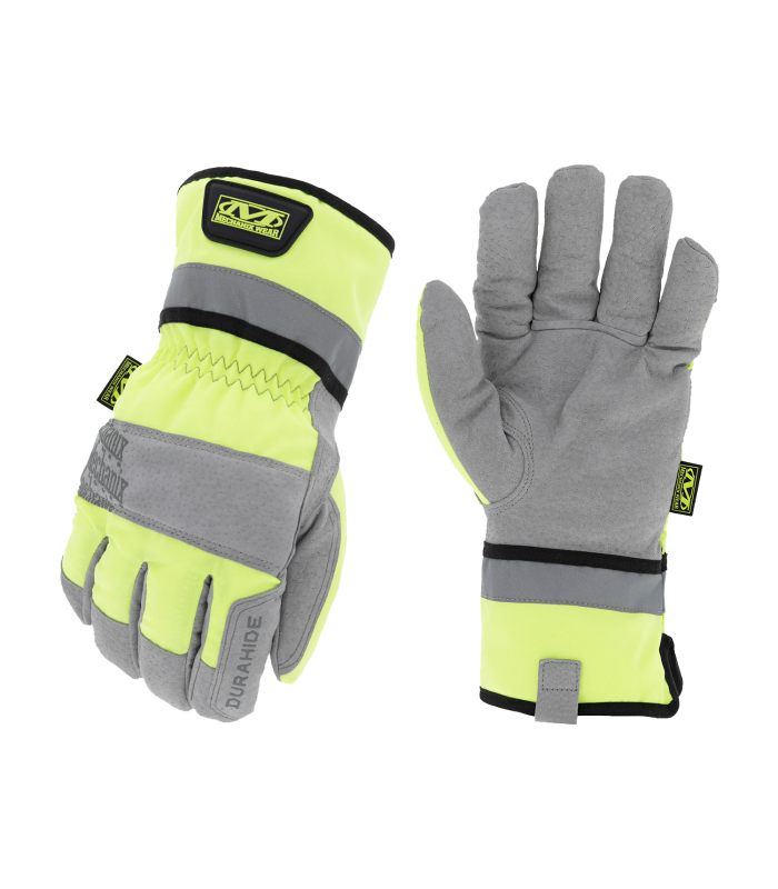 ΓΑΝΤΙΑ MECHANIX, ColdWork Leather Gauntlet Hi-Viz, LG