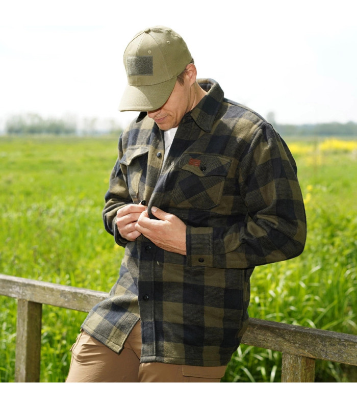 Longhorn Lumberjack Flannel Shirt Cotton | Sabotage Oddal