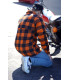 Πουκάμισο Longhorn Lumberjack Flannel Shirt Φανελένιο Βαμβακερό | Sabotage Oddal
