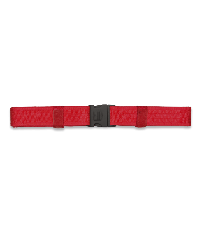 Ζώνη επιχειρησιακή 138x5 Red police belt, Safety buckle, 34429