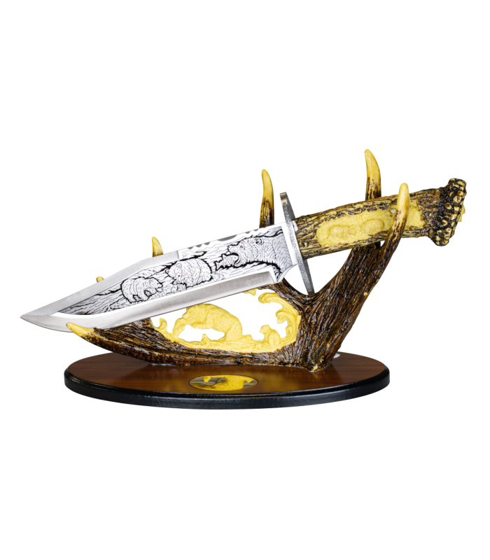 ΜΑΧΑΙΡΙ TOLE10 Ornament knife with stand, 32676