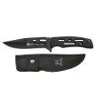 ΜΑΧΑΙΡΙ K25, black knife. Blade: 13.2 cm, 32609