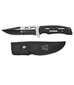 ΜΑΧΑΙΡΙ K25, Black knife/ Mixed blade with saw, 32608