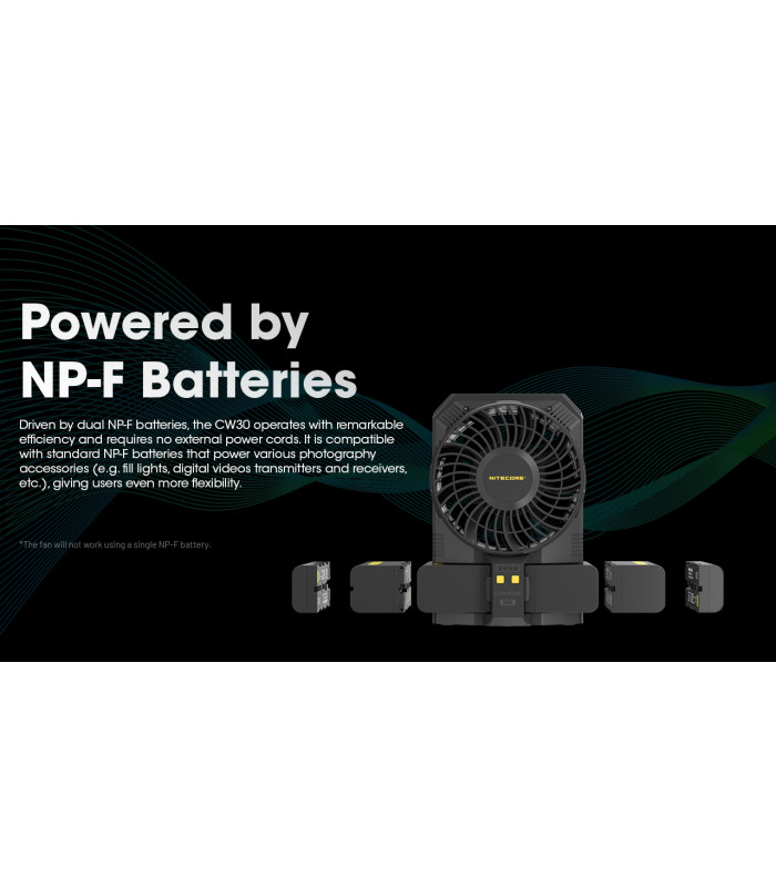 CineWind Photography Fan, CW30