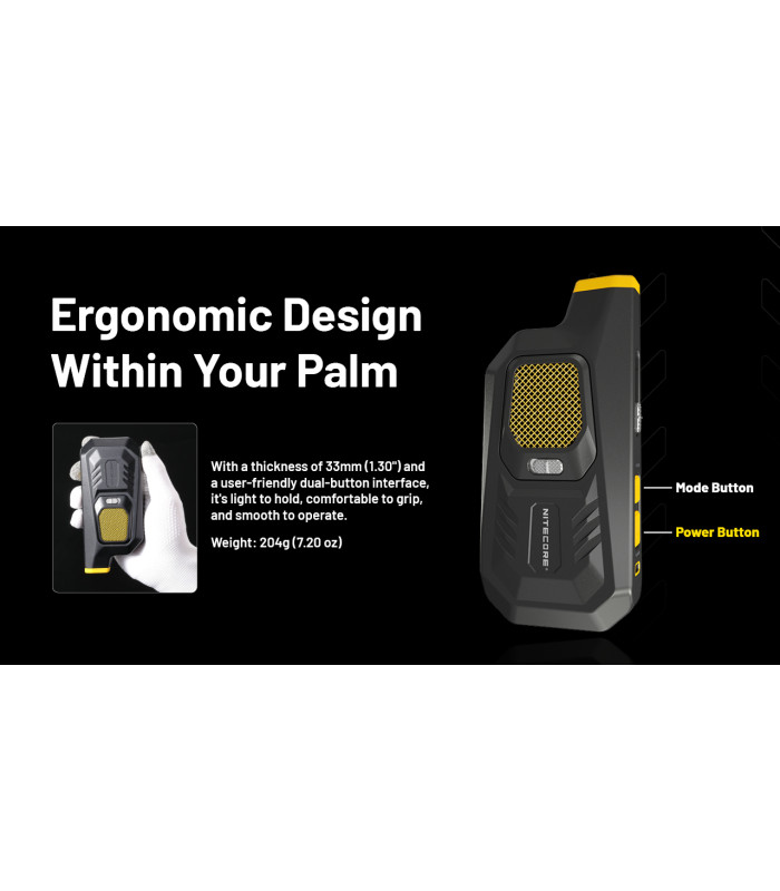 BLOWER BABY BB21, ΦΥΣΗΤΗΡΑΣ NITECORE