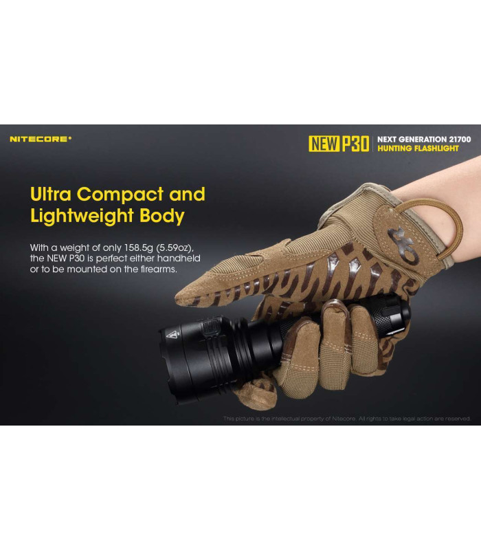 NITECORE P30 NEW + NL2150R