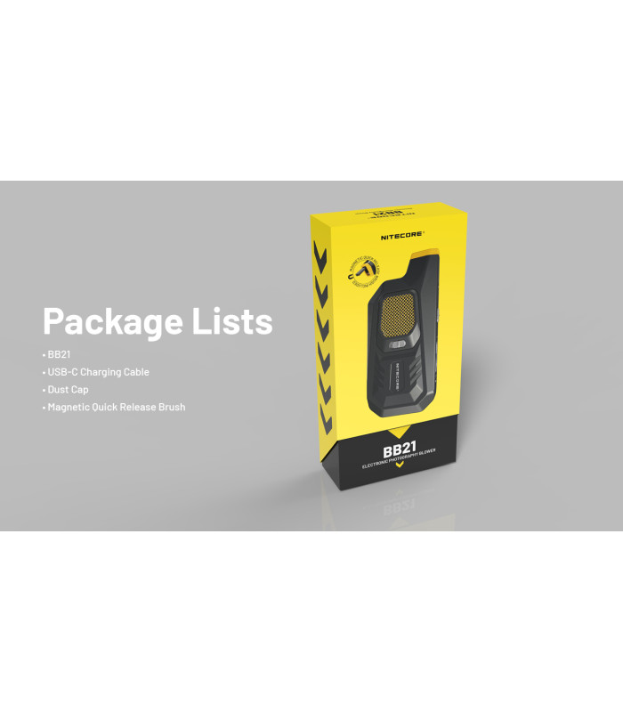 BLOWER BABY BB21, ΦΥΣΗΤΗΡΑΣ NITECORE