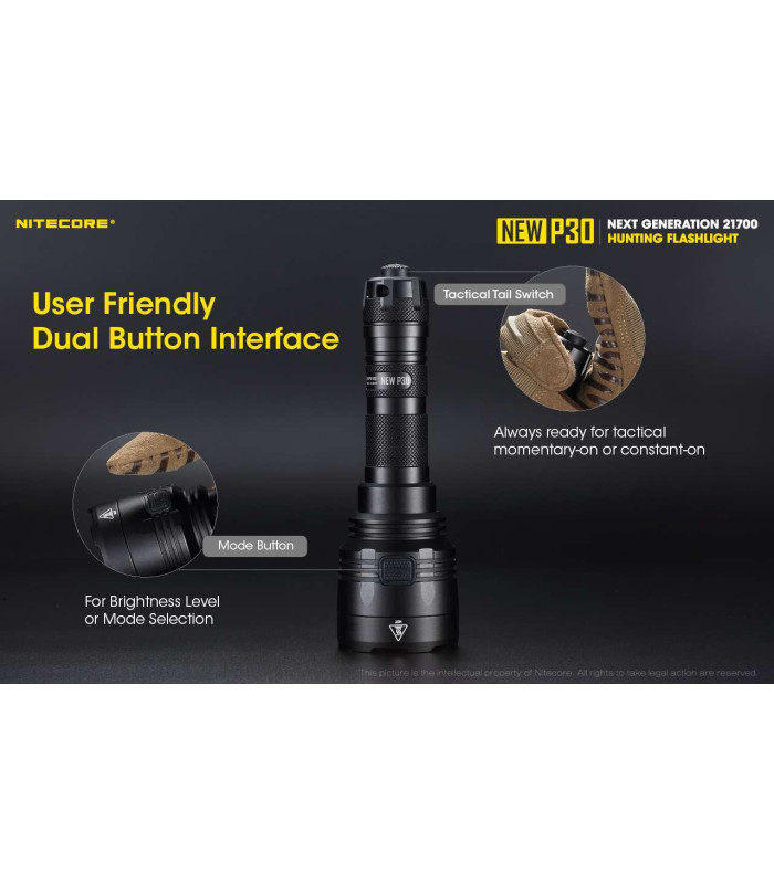 NITECORE P30 NEW + NL2150R