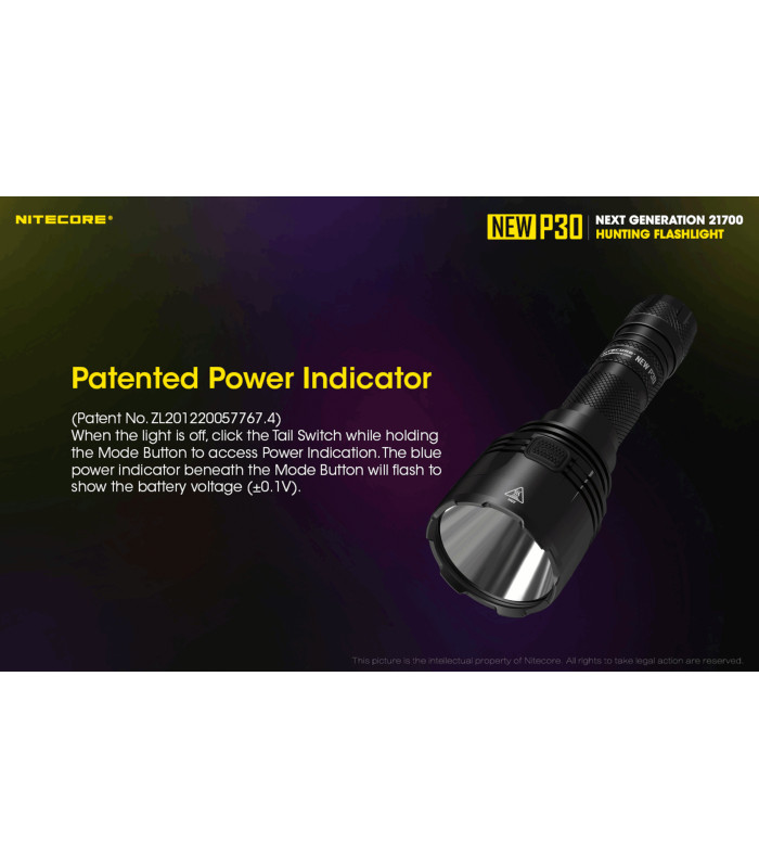 NITECORE P30 NEW + NL2150R