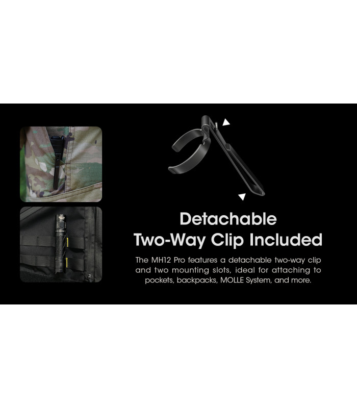 ΦΑΚΟΣ LED NITECORE MULTI TASK HYBRID MH12PRO