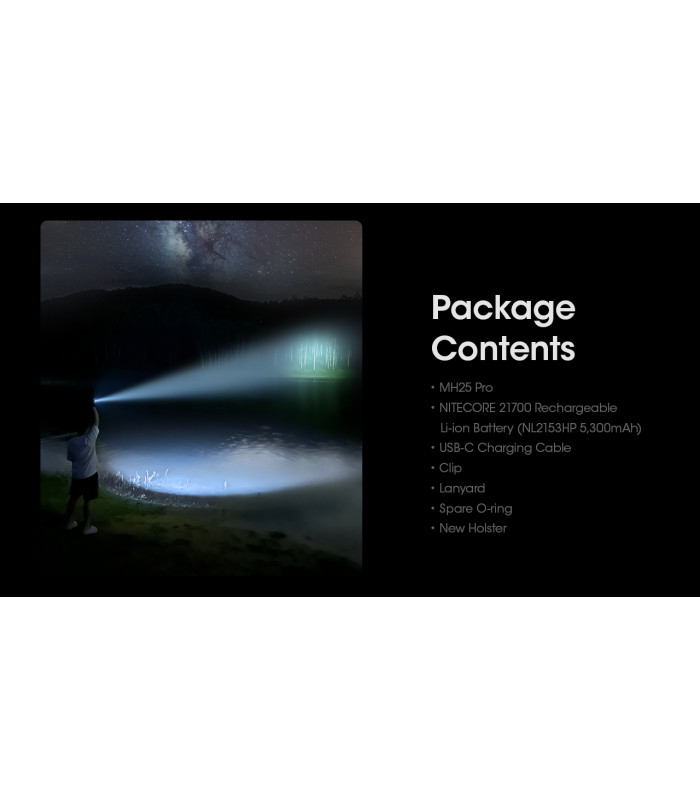 ΦΑΚΟΣ LED NITECORE MULTI TASK HYBRID MH25PRO