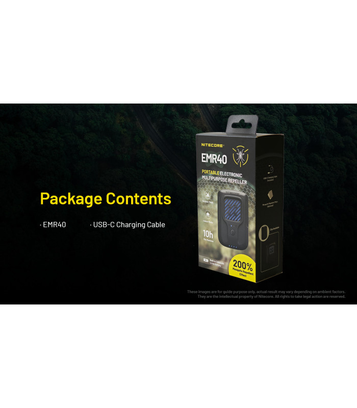 ΑΠΩΘΗΤΗΣ ΕΝΤΟΜΩΝ NITECORE EMR40