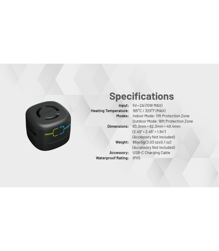 ΑΠΩΘΗΤΗΣ ΕΝΤΟΜΩΝ NITECORE EMR30SE