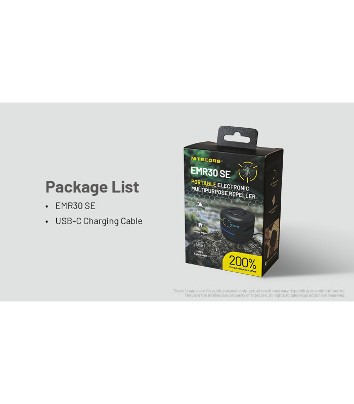 ΑΠΩΘΗΤΗΣ ΕΝΤΟΜΩΝ NITECORE EMR30SE