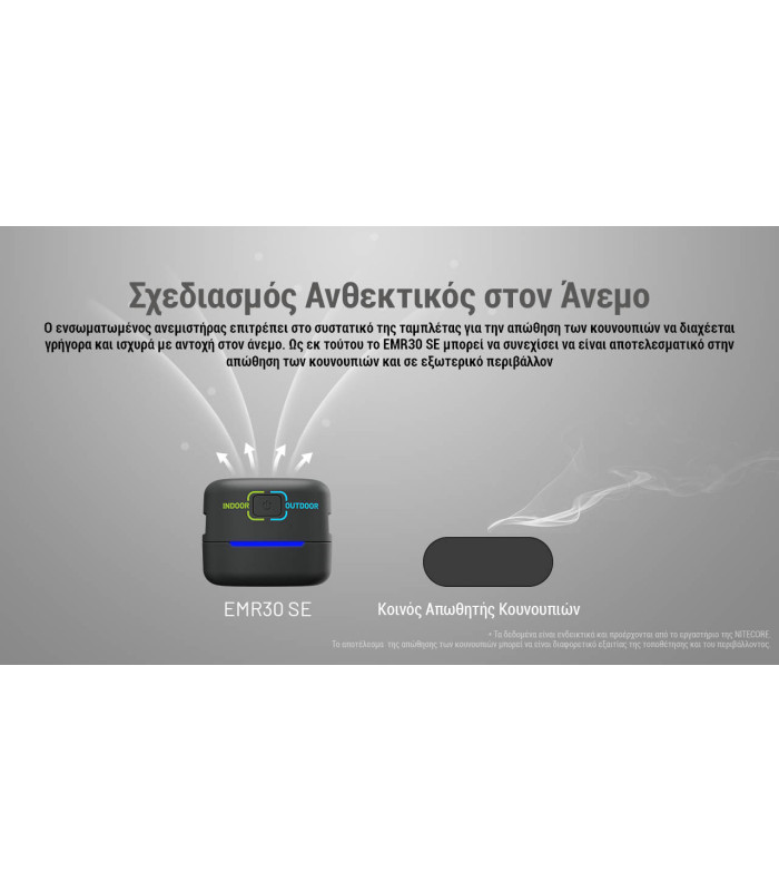 ΑΠΩΘΗΤΗΣ ΕΝΤΟΜΩΝ NITECORE EMR30SE