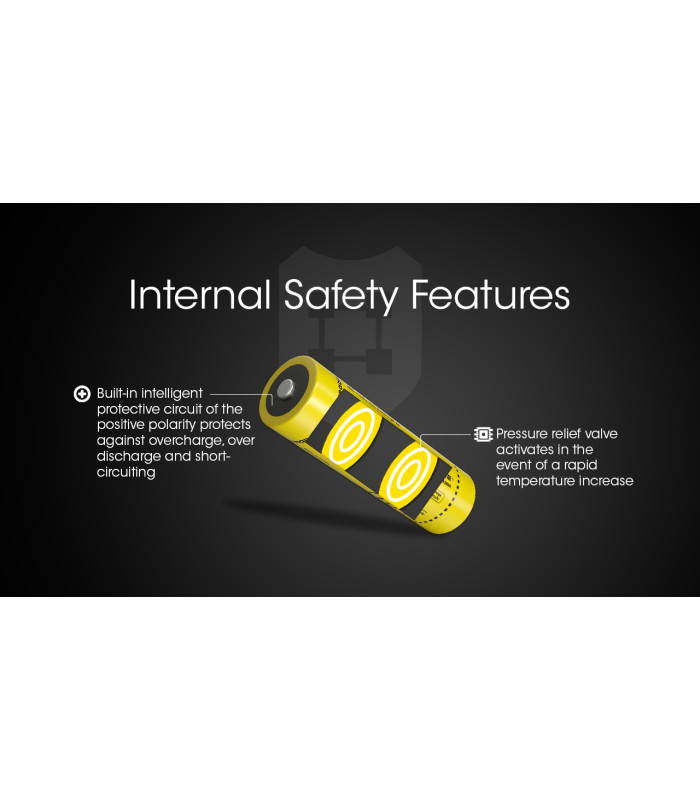 ΜΠΑΤΑΡΙΑ NITECORE 21700/ 5300mAh (τιμή τεμαχίου)